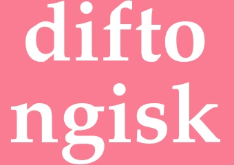 Synonym diftongisk