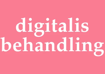 Synonym digitalisbehandling