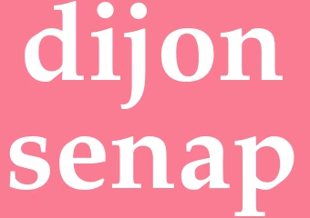 Synonym dijonsenap