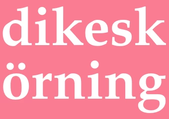 Synonym dikeskörning