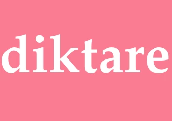 Synonym diktare