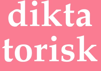 Synonym diktatorisk