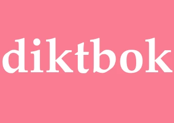 Synonym diktbok