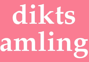 Synonym diktsamling