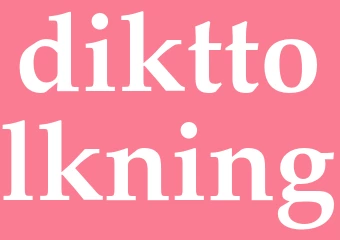 Synonym dikttolkning