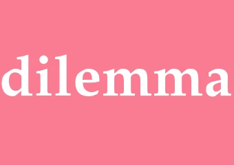Synonym dilemma