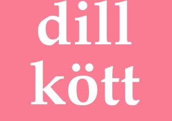 Synonym dillkött