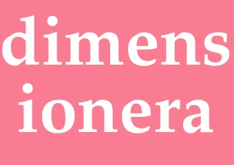Synonym dimensionera