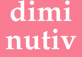 Synonym diminutiv