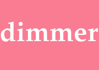 Synonym dimmer