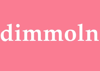 Synonym dimmoln
