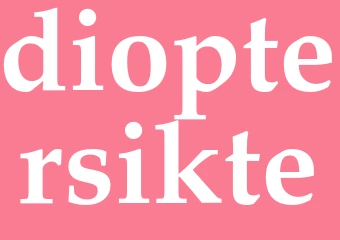 Synonym dioptersikte