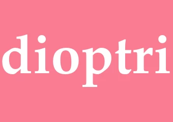 Synonym dioptri