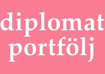 Synonym diplomatportfölj