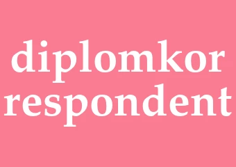 Synonym diplomkorrespondent