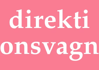 Synonym direktionsvagn