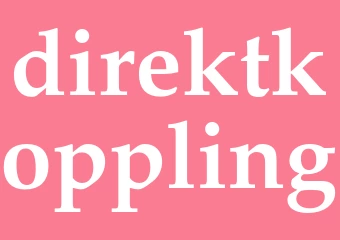 Synonym direktkoppling