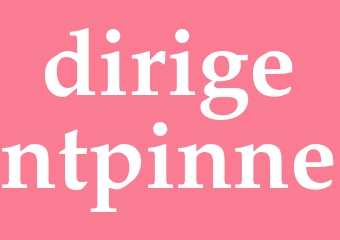 Synonym dirigentpinne
