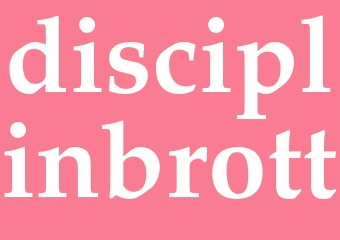Synonym disciplinbrott