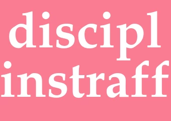Synonym disciplinstraff