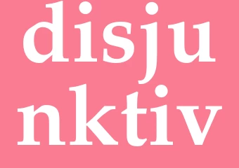 Synonym disjunktiv