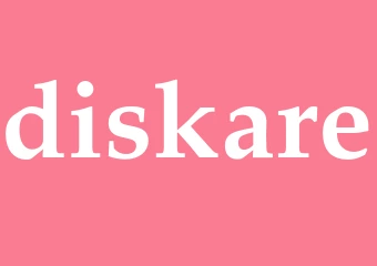 Synonym diskare