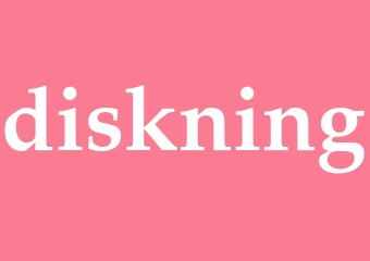 Synonym diskning