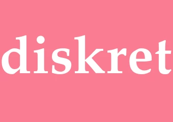 Synonym diskret