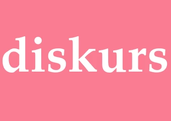 Synonym diskurs