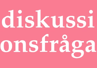 Synonym diskussionsfråga