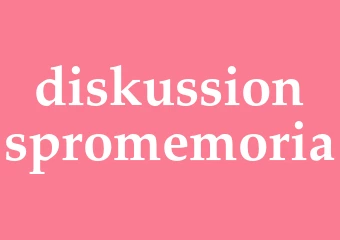 Synonym diskussionspromemoria