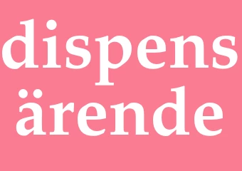Synonym dispensärende