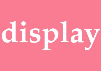 Synonym display