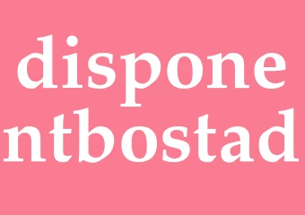 Synonym disponentbostad