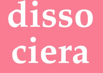 Synonym dissociera