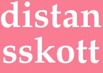 Synonym distansskott