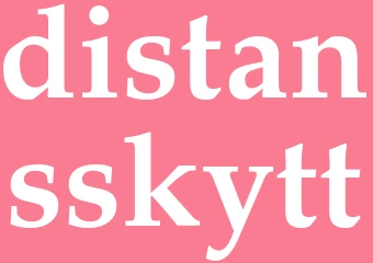 Synonym distansskytt