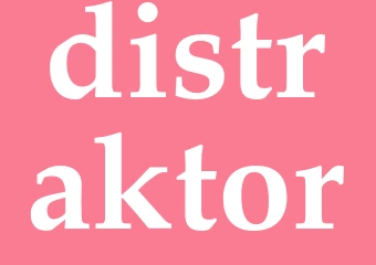 Synonym distraktor