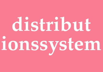 Synonym distributionssystem