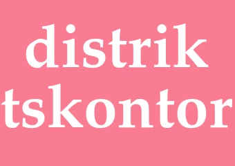 Synonym distriktskontor