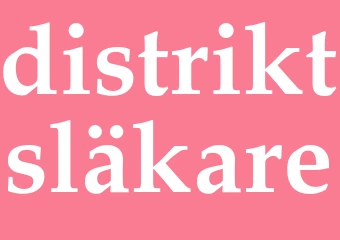 Synonym distriktsläkare