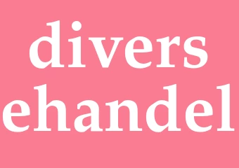 Synonym diversehandel