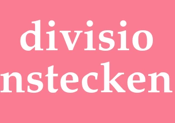 Synonym divisionstecken