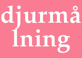 Synonym djurmålning