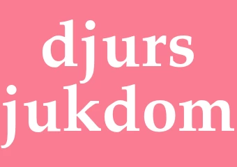 Synonym djursjukdom