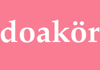 Synonym doakör