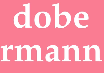 Synonym dobermann