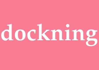 Synonym dockning