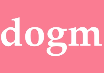 Synonym dogm