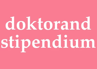 Synonym doktorandstipendium